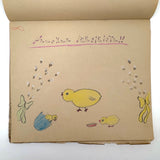 Irma Virtanem's Very Sweet Crayon Drawings Sketcbook