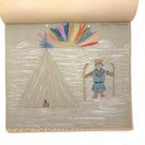 Irma Virtanem's Very Sweet Crayon Drawings Sketcbook