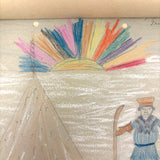 Irma Virtanem's Very Sweet Crayon Drawings Sketcbook