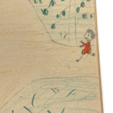 Irma Virtanem's Very Sweet Crayon Drawings Sketcbook