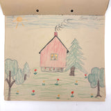 Irma Virtanem's Very Sweet Crayon Drawings Sketcbook