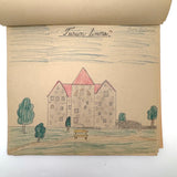 Irma Virtanem's Very Sweet Crayon Drawings Sketcbook