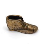 Little Brass Shoe Match Holder/Striker with Nice Detail