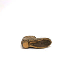 Little Brass Shoe Match Holder/Striker with Nice Detail