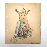 Irma Virtanem's Very Sweet Crayon Drawings Sketcbook