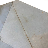 Poignant and Unusual Large 1840s Paper Lace Valentine with Mirror, Verse, and Original Envelope