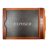 EXPOSED Glass Plate Negative Holder (Poignant Readymade)