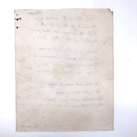 Poignant and Unusual Large 1840s Paper Lace Valentine with Mirror, Verse, and Original Envelope
