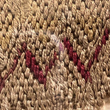 Mary Davis' Early Sampler with Flame Stitch, Alphabets, Flower and Verse