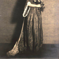 Dramatic, Soft Focus EH Smith Large Studio Photo of Young Actress in Medieval Costume