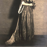 Dramatic, Soft Focus EH Smith Large Studio Photo of Young Actress in Medieval Costume