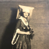 Dramatic, Soft Focus EH Smith Large Studio Photo of Young Actress in Medieval Costume
