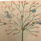 Early 1940s French School Drawings Notebook: Animals, Flowers, Houses, Extras