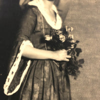 Dramatic, Soft Focus EH Smith Large Studio Photo of Young Actress in Medieval Costume