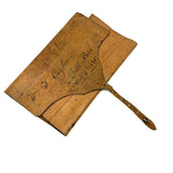 William Cuyler 's (Cuylerville, NY) Beautiful Condition Leather "Bill Book" Signed October 5, 1825