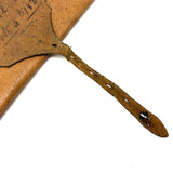 William Cuyler 's (Cuylerville, NY) Beautiful Condition Leather "Bill Book" Signed October 5, 1825