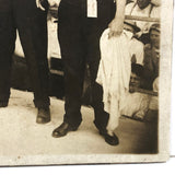 Standing Room Only, Atmospheric Early 20th C. Boxing Match Photograph