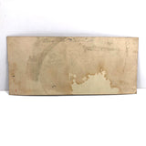 Antique Two Photo Panoramic Landscape with Many Fences, Mounted to Card