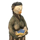 Coil Built Clay Mother and Baby, Presumed South American