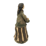 Coil Built Clay Mother and Baby, Presumed South American