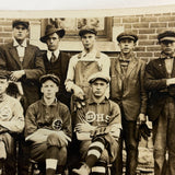 Various Uniforms and Lots of Attitude, Excellent Ballston Spa (NY) High School Baseball Team Photo