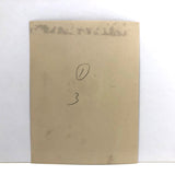 Young Girl with Early Alphabet Blocks, Earlyish 20th C. Paper Print Photo