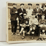 Various Uniforms and Lots of Attitude, Excellent Ballston Spa (NY) High School Baseball Team Photo
