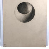 1858 Graphite Form and Shading Studies, Sold Individually