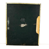 Jim and Tammy Faye Baker, Vintage Naive Graphite Drawing, Framed as Found