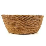 Lovely Antique Pacific Northwest Coast Native American Twined Open Basket