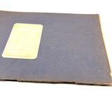 Early 20th Century Dutch Notebook with Colored Pencil Darning Diagrams and Notes