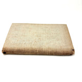 (Camp) Shantituck (Kentucky) Finances, Naively Needlepointed, Linen Covered Blank Ledger, c. 1930s