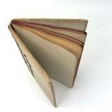 (Camp) Shantituck (Kentucky) Finances, Naively Needlepointed, Linen Covered Blank Ledger, c. 1930s