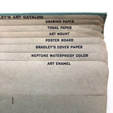 Fantastic 1938 Milton Bradley Salesman Sample Folio with Catalog