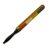 Slapstick! C. Early 20th Century Turned Handle Noisemaker in Glorious Original Paint