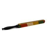 Slapstick! C. Early 20th Century Turned Handle Noisemaker in Glorious Original Paint