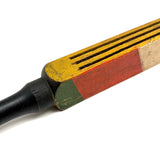Slapstick! C. Early 20th Century Turned Handle Noisemaker in Glorious Original Paint