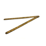 Nice 19th Century J. Chesterman, Sheffield (London) Brass Blacksmith's Rule, Monogrammed Both Sides