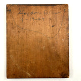 Gordon Polison's 1947 Very Humble and Sweet Two Dogs Relief Carving