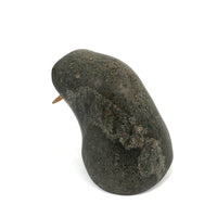 Inuit Walrus Head with Tusks and Nice Vein in Stone (Small Chip)