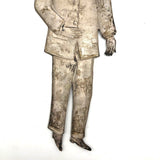 Man in Suit, Charming and Much Patinated Milagro, Earlyish 20th C. Italian