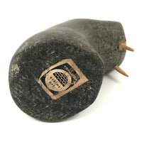 Inuit Walrus Head with Tusks and Nice Vein in Stone (Small Chip)
