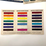 Fantastic 1938 Milton Bradley Salesman Sample Folio with Catalog