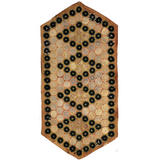 Late 19th/Very Early 20th Century Pennsylvania Folk Art Penny Rug