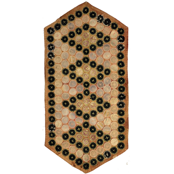 Late 19th/Very Early 20th Century Pennsylvania Folk Art Penny Rug