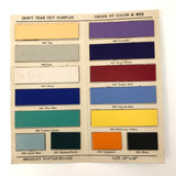 Fantastic 1938 Milton Bradley Salesman Sample Folio with Catalog