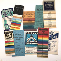 Fantastic 1938 Milton Bradley Salesman Sample Folio with Catalog