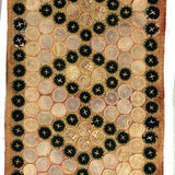 Late 19th/Very Early 20th Century Pennsylvania Folk Art Penny Rug