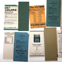 Fantastic 1938 Milton Bradley Salesman Sample Folio with Catalog