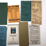 Fantastic 1938 Milton Bradley Salesman Sample Folio with Catalog